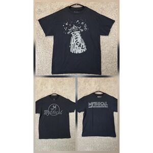 Mythical Lot of 3 T-Shirt Men Medium Black Graphic Print Cotton Short Sleeve Tee